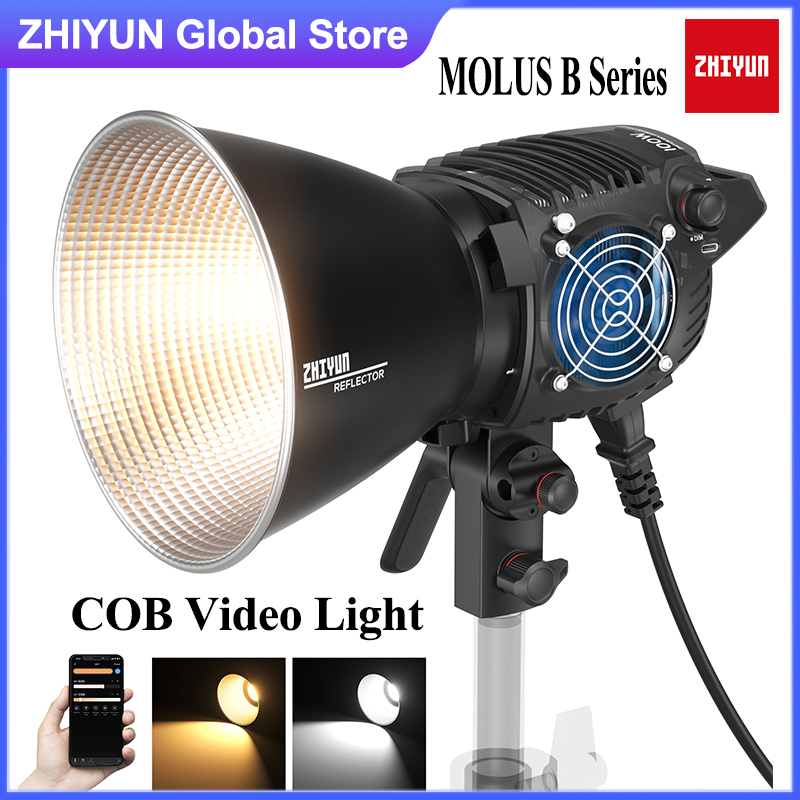Outdoor Lighting Video Shooting - ไฟวิดีโอ COB ZHIYUN MOLUS ซีรีส์ B