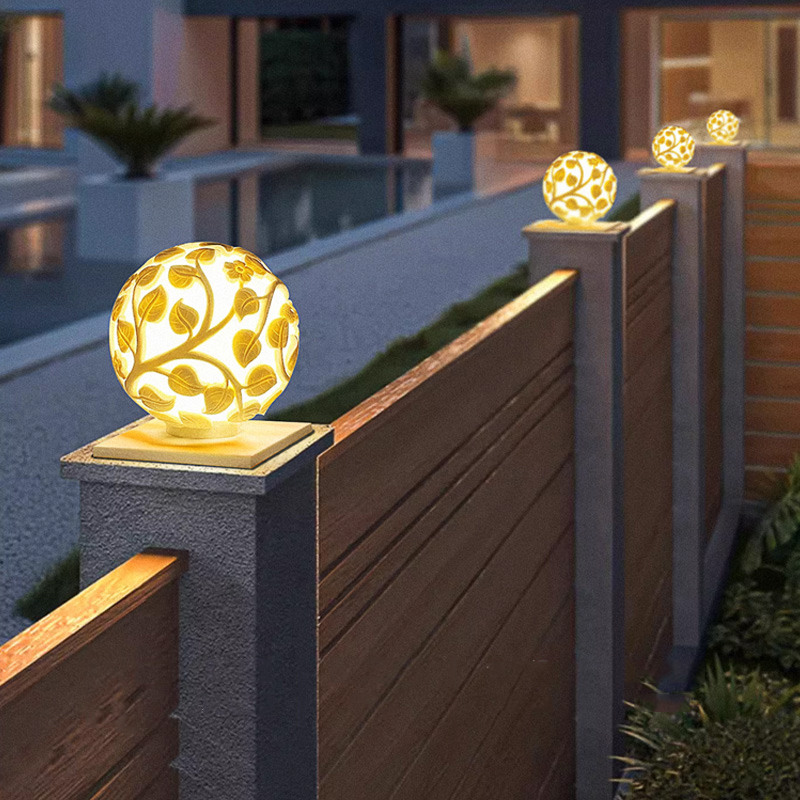 Outdoor Lighting And Decor - ไฟเสาภายนอกอาคาร ไฟเสา LED พลังงานแสงอาทิตย์ ไฟที่ไม่ใช่พลังงานแสงอาทิตย์ ของตกแต่งสวนกลางแจ้ง