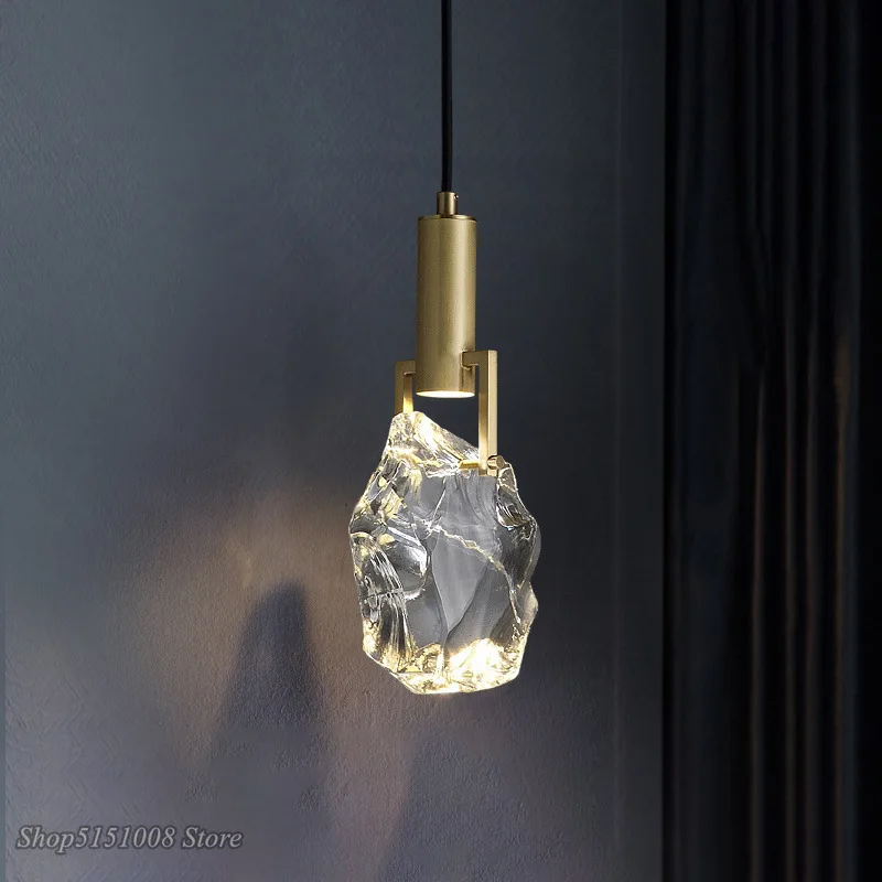 Outdoor Lighting Pendant - ใหม่คริสตัลไฟ Led จี้ Nordic หรูหราห้องรับประทานอาหารบาร์ห้องครัวแขวนโคมไฟห้องนอนโคมไฟข้างเตียง Suspension