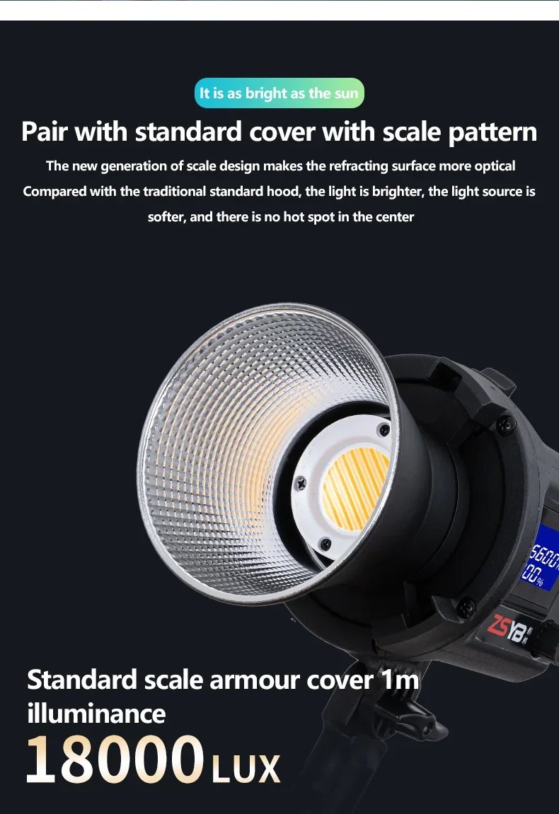 Outdoor Lighting Video Shooting - ไฟ LED สองสี ZSYB CL-60Bi 3200-5600k