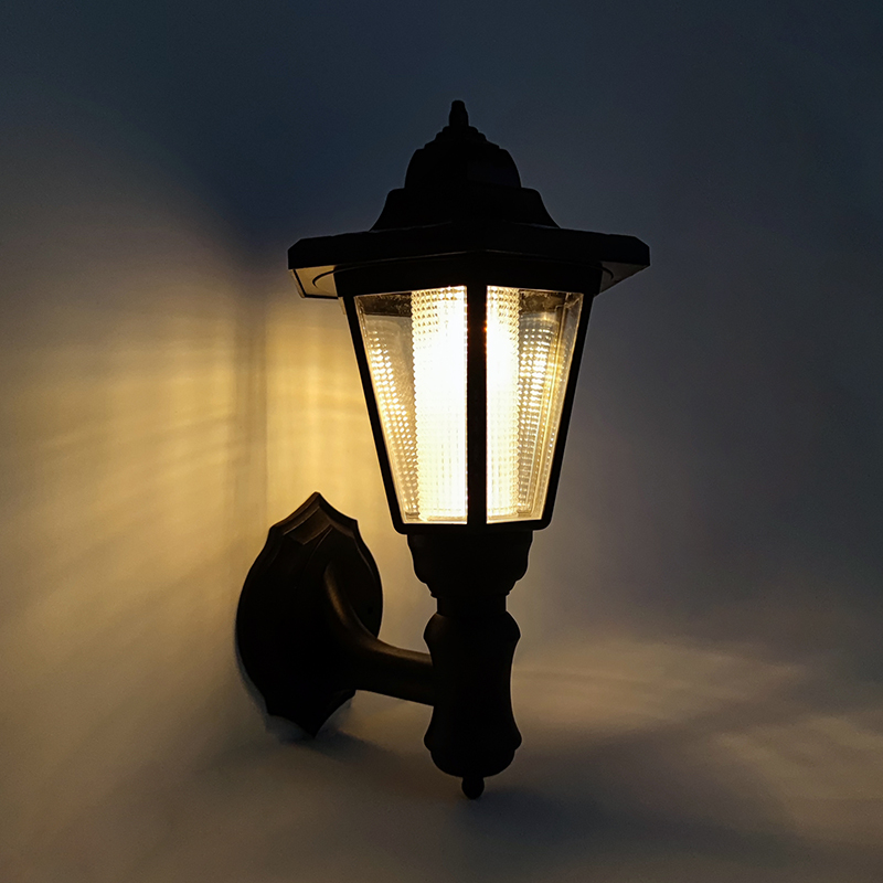 Outdoor Lighting Front Yard - Retro โคมไฟติดผนังพลังงานแสงอาทิตย์,1000 mAh โคมไฟกลางแจ้ง,กันน้ํา LED พลังงานแสงอาทิตย์ไฟ,