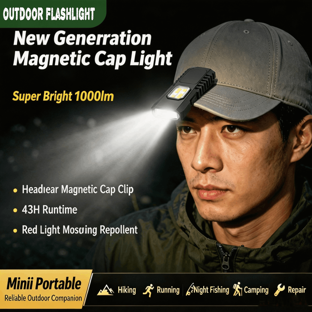 Outdoor Lighting For Camping - ไฟฉายพวงกุญแจแบบชาร์จ USB ได้อเนกประสงค์ ไฟฉายขนาดเล็กแบบ COB สำหรับงานอเนกประสงค์