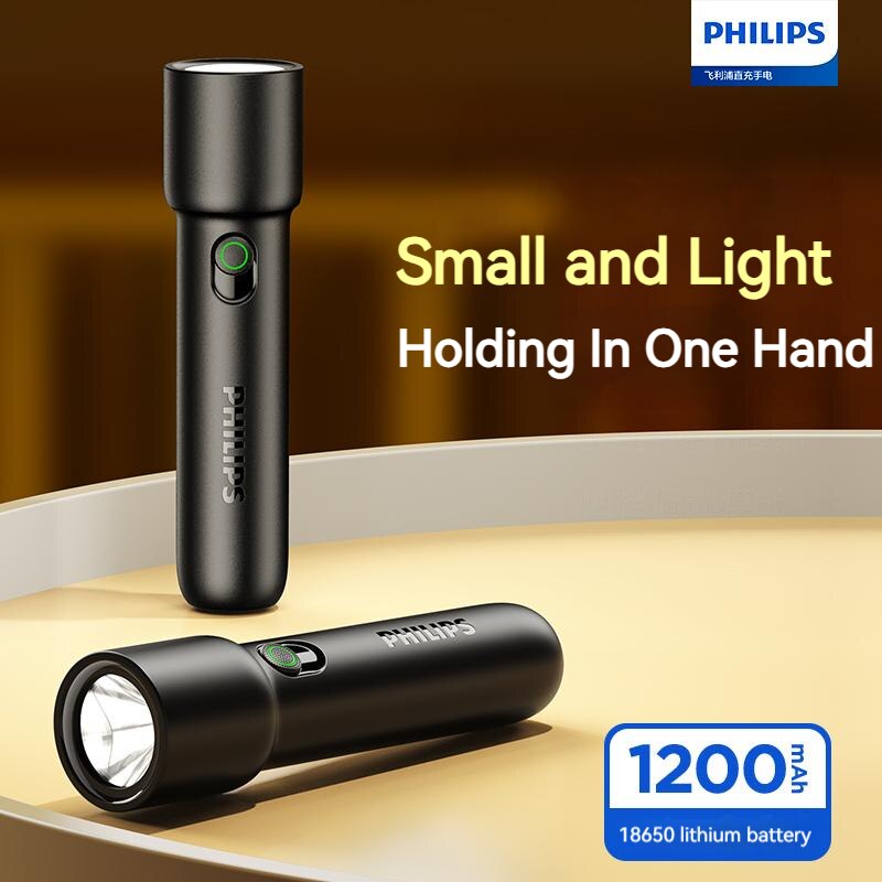 Outdoor Lighting Philips - Philips 2025 ใหม่ EDC ไฟฉายแบบพกพาไฟฉาย LED