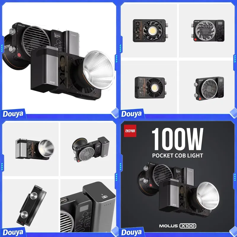 Outdoor Lighting Video Shooting - ไฟ LED ZHIYUN Molus X100 100W