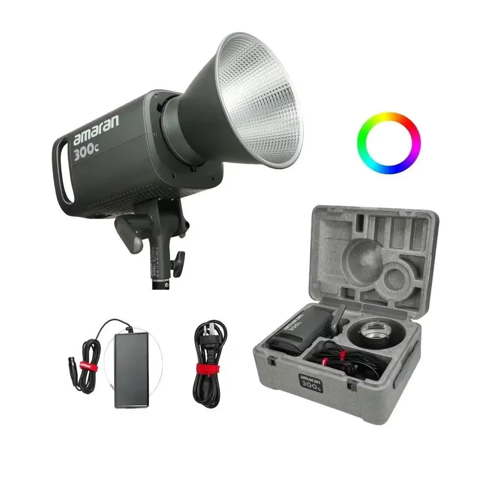 Outdoor Lighting Video Shooting - ไฟวิดีโอ Aputure Amaran 300C RGB พร้อมขาตั้ง