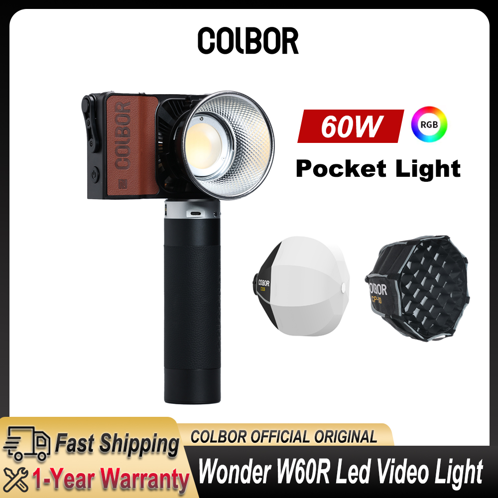 Outdoor Lighting Video Shooting - ไฟวิดีโอ LED RGB Colbor Wonder W60
