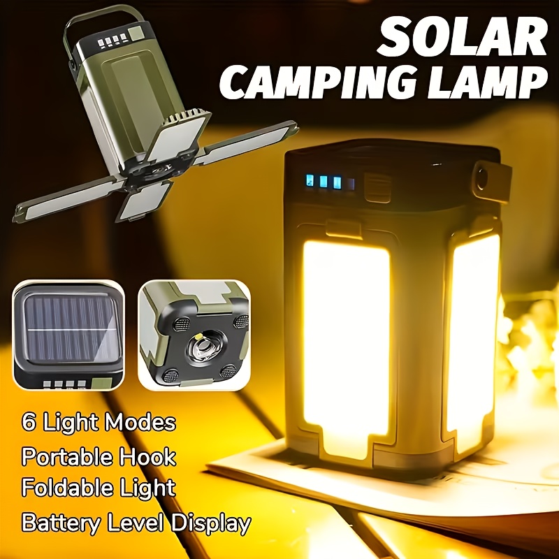 ไฟแคมป์ปิ้งพกพาพลังงานแสงอาทิต - Outdoor Lighting For Camping บทวิจารณ์และราคา