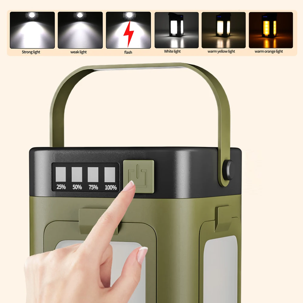 ไฟแคมป์ปิ้งพกพาพลังงานแสงอาทิต - Outdoor Lighting For Camping บทวิจารณ์และราคา