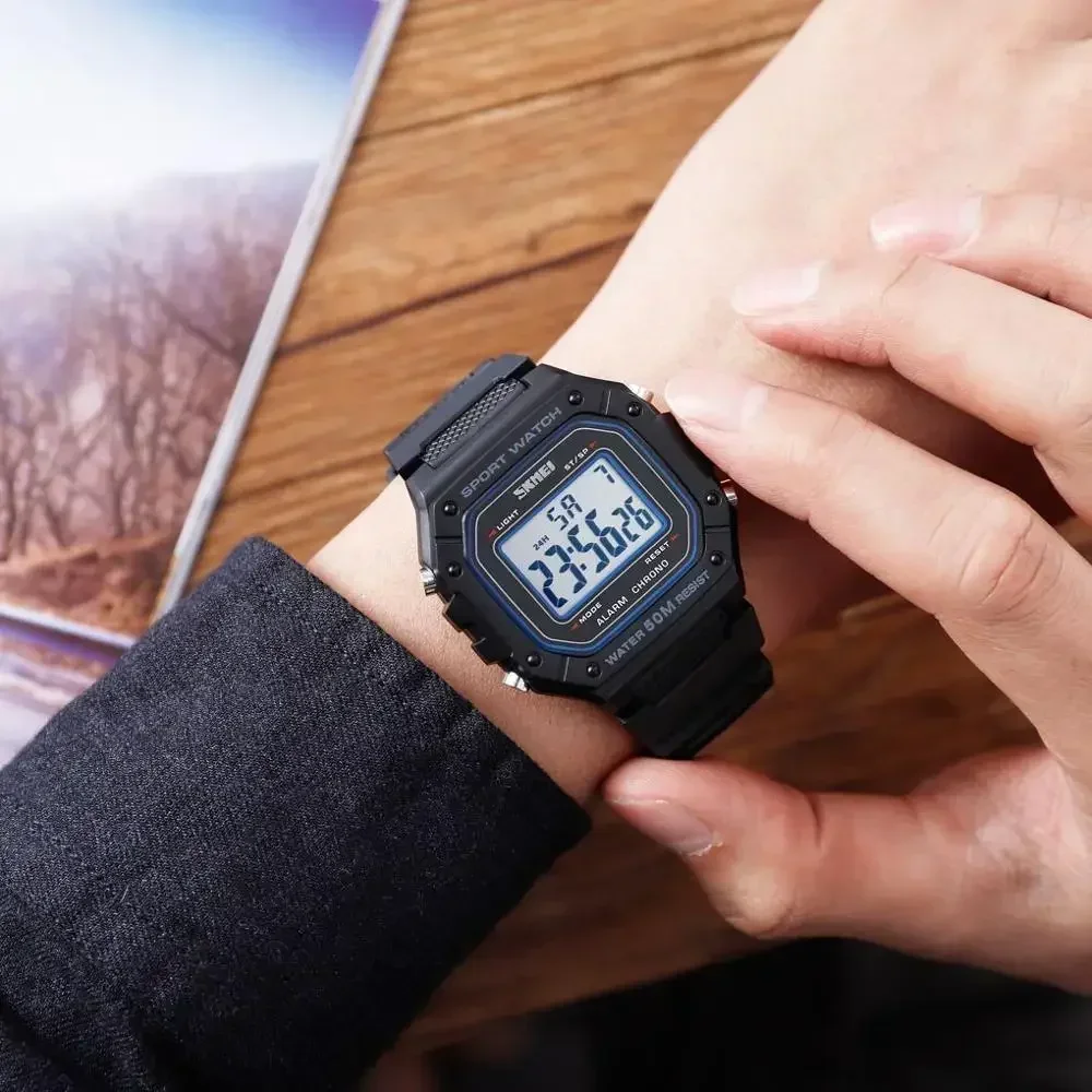 SKMEI 1496 Montre Homme Jam Ta - Outdoor Lighting For Steps บทวิจารณ์และราคา