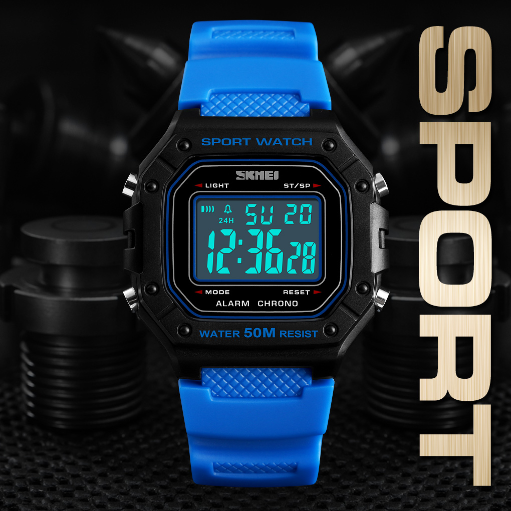 SKMEI 1496 Montre Homme Jam Ta - Outdoor Lighting For Steps บทวิจารณ์และราคา