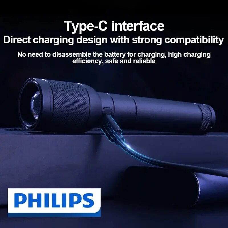 ไฟฉายซูมออปติคอล Philips 6168  - Outdoor Lighting Philips บทวิจารณ์และราคา
