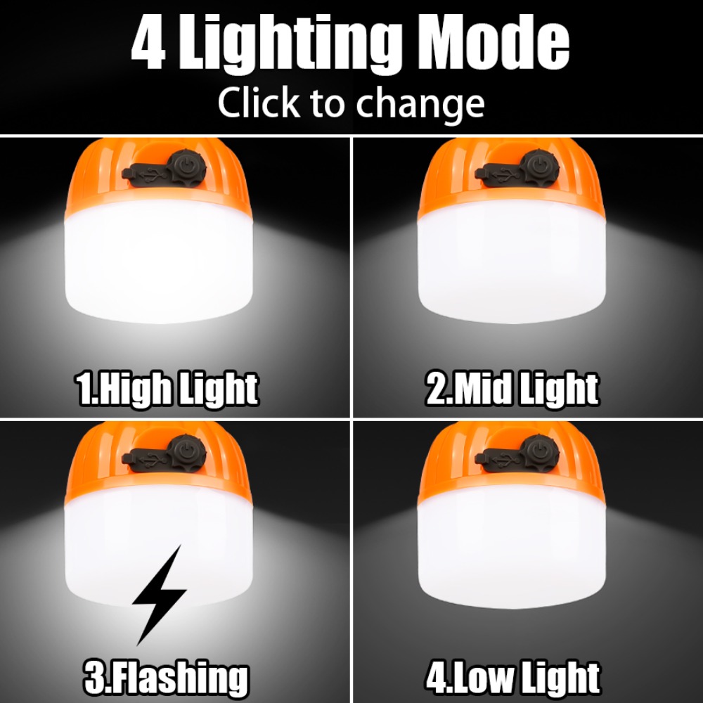 โคมไฟตั้งแคมป์ขนาดเล็กแบบพกพา  - Outdoor Lighting For Camping บทวิจารณ์และราคา