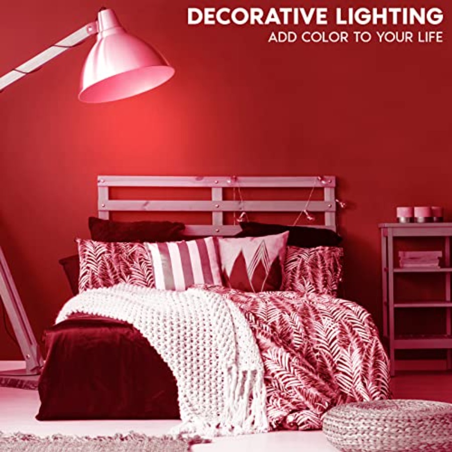 หลอดไฟ LED A19 Edison, 4.5W เท - Outdoor Lighting And Decor บทวิจารณ์และราคา