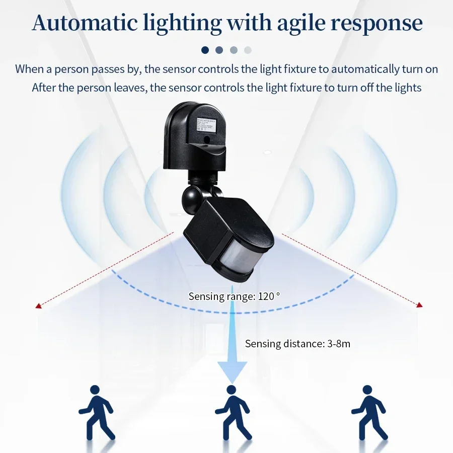 110-240V PIR Motion Sensor 12V - Outdoor Lighting For Steps บทวิจารณ์และราคา
