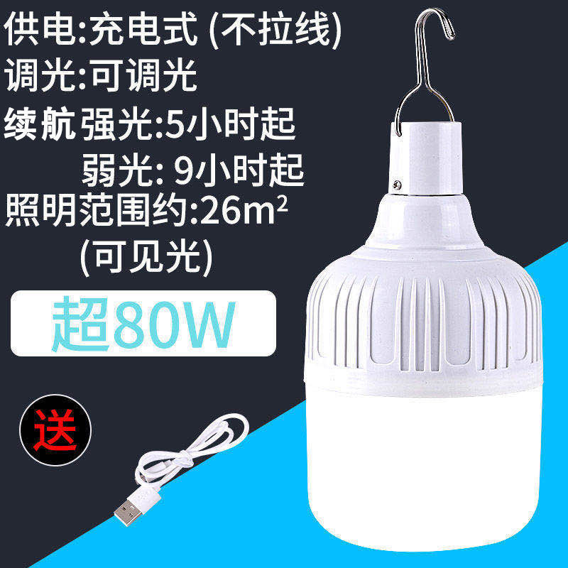 หลอดไฟ LED แบบชาร์จไฟได้ แสงสว - Outdoor Lighting Vendor บทวิจารณ์และราคา