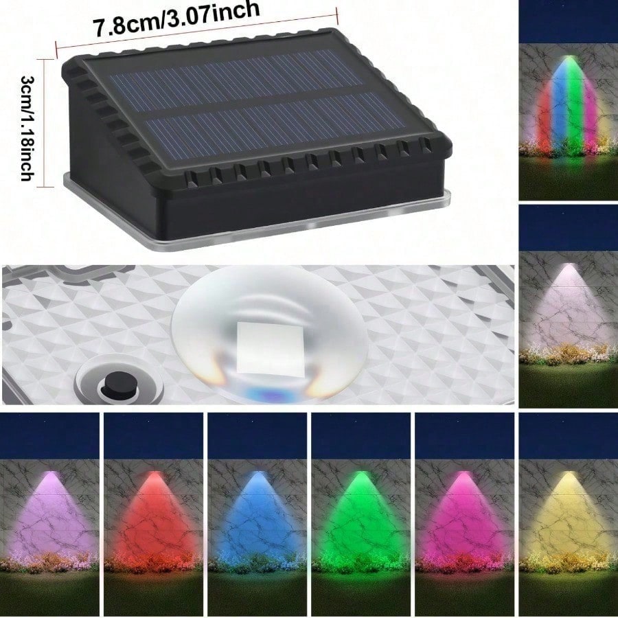 ชุดไฟรั้วพลังงานแสงอาทิตย์ 4 ช - Outdoor Lighting For Steps บทวิจารณ์และราคา