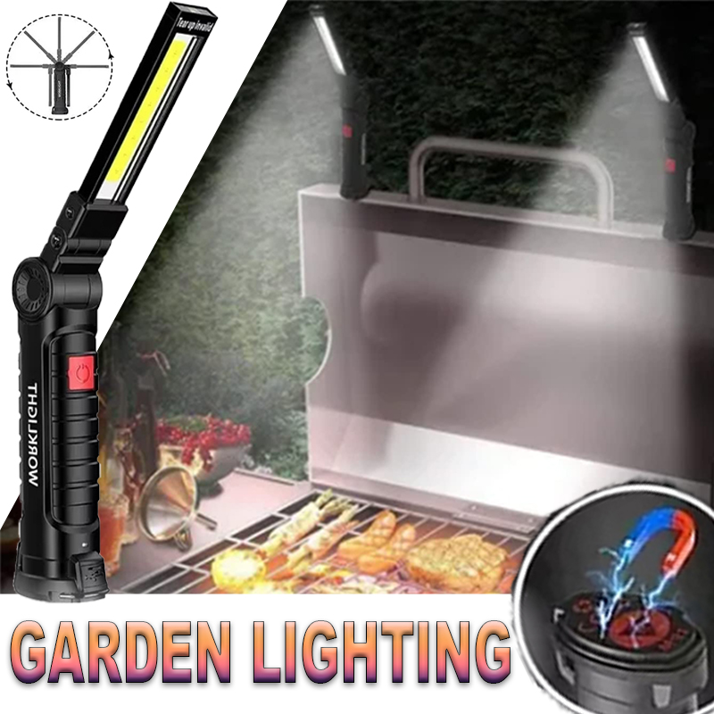 ไฟฉาย LED แบบพกพาพร้อมตะขอแม่เ - Outdoor Lighting For Camping บทวิจารณ์และราคา