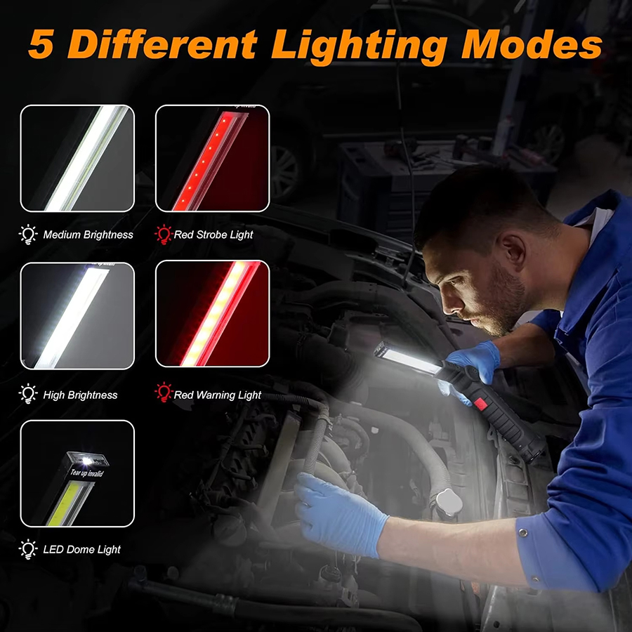 ไฟฉาย LED แบบพกพาพร้อมตะขอแม่เ - Outdoor Lighting For Camping บทวิจารณ์และราคา