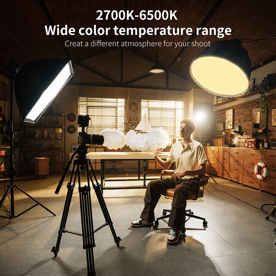 ZHIYUN MOLUS B100 B200 B500 B3 - Outdoor Lighting Video Shooting บทวิจารณ์และราคา