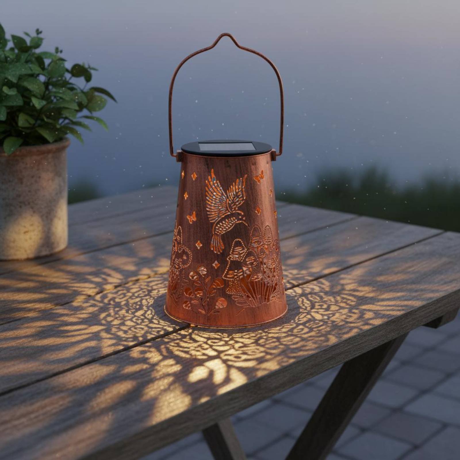โคมไฟสวนลายดอกไม้ โคมไฟสวน ระบ - Outdoor Lighting And Decor บทวิจารณ์และราคา