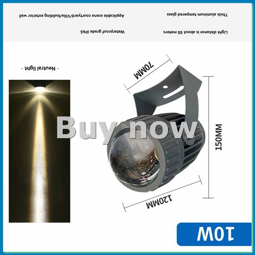 ไฟสปอตไลท์ติดผนังสวน LED สำหรั - Outdoor Lighting Beacon บทวิจารณ์และราคา