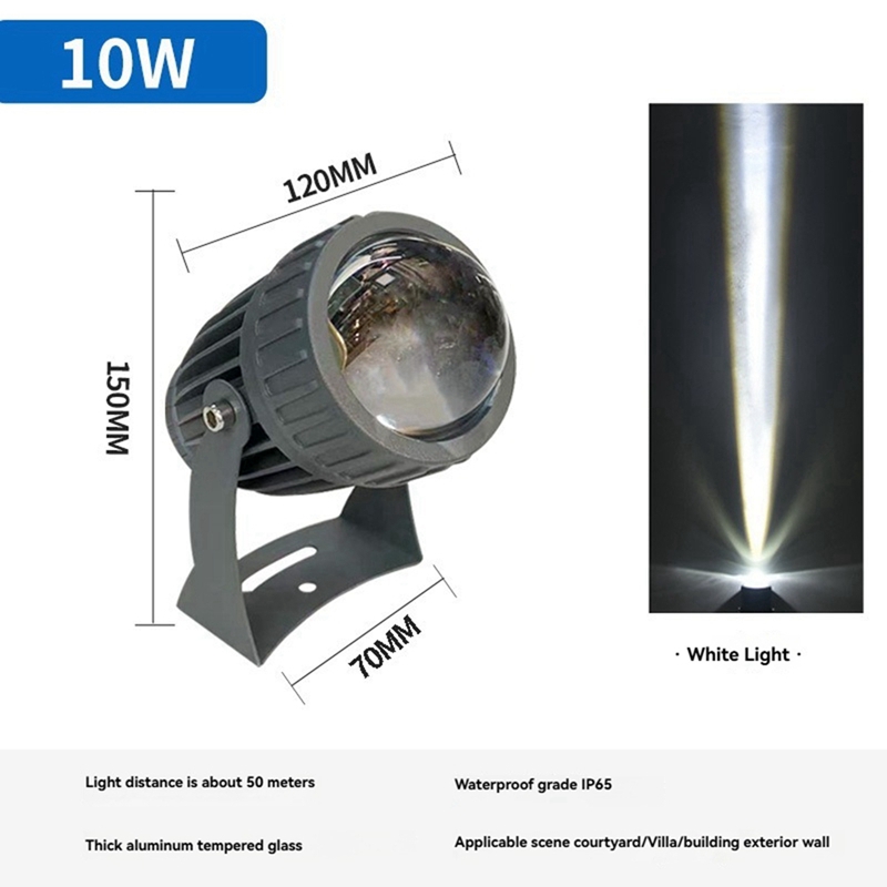ไฟสปอตไลท์ติดผนังสวน LED สำหรั - Outdoor Lighting Beacon บทวิจารณ์และราคา