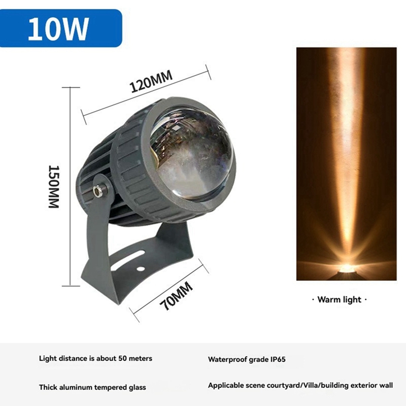 ไฟสปอตไลท์ติดผนังสวน LED สำหรั - Outdoor Lighting Beacon บทวิจารณ์และราคา