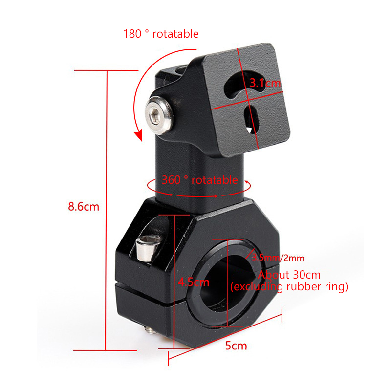 ขายึดไฟหน้ามอเตอร์ไซค์ 2 ชิ้น  - Outdoor Lighting Milwaukee บทวิจารณ์และราคา