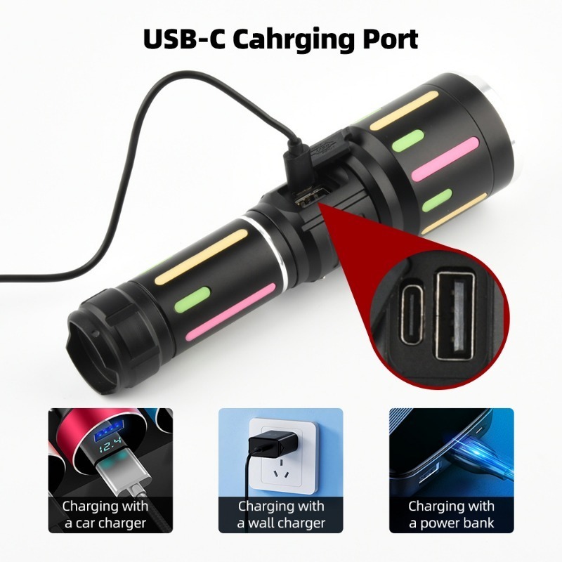 ไฟฉายเรืองแสงแสงสีขาวกำลังสูงแ - Outdoor Lighting For Camping บทวิจารณ์และราคา