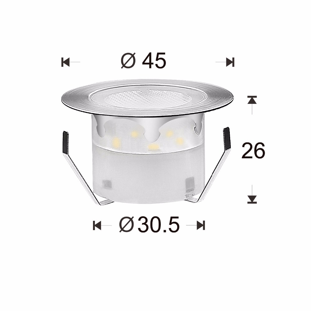 ไฟ LED สำหรับพื้น QACA 6 ชิ้น  - Outdoor Lighting Kits Low Voltage บทวิจารณ์และราคา