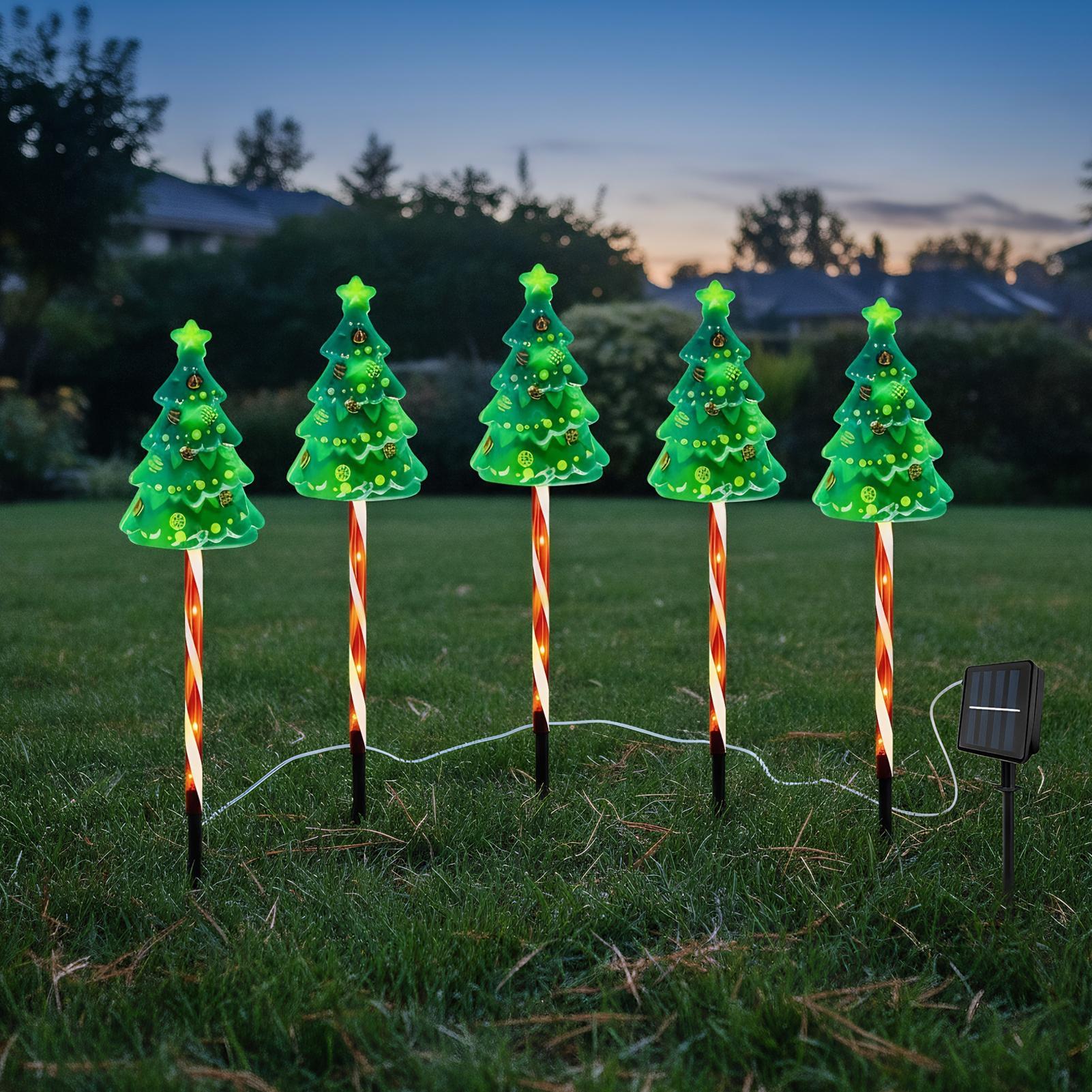 ไฟประดับต้นคริสต์มาสแบบพลังงาน - Outdoor Lighting Front Yard บทวิจารณ์และราคา