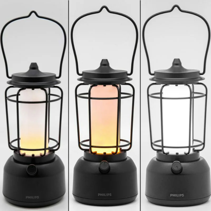 โคมไฟแคมป์ปิ้งสไตล์วินเทจย้อนย - Outdoor Lighting Philips บทวิจารณ์และราคา