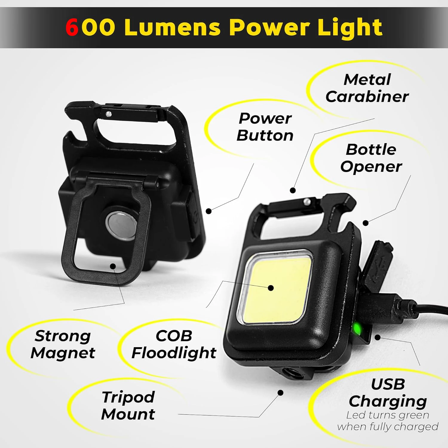 ไฟฉายพกพาแบบพวงกุญแจ มินิอเนกป - Outdoor Lighting For Camping บทวิจารณ์และราคา