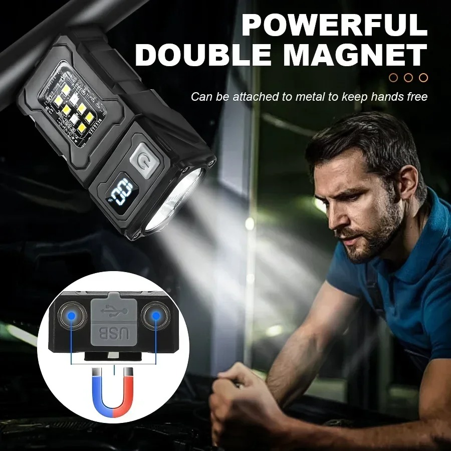 ไฟฉาย LED แบบชาร์จไฟผ่านพอร์ต  - Outdoor Lighting Electric บทวิจารณ์และราคา