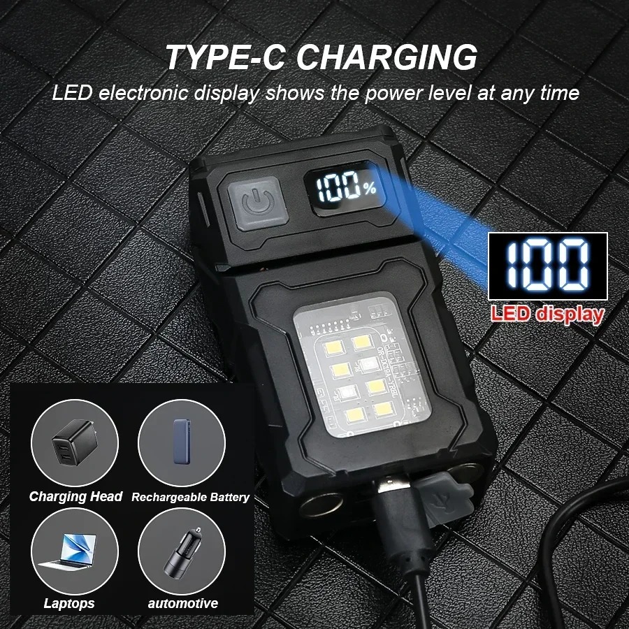 ไฟฉาย LED แบบชาร์จไฟผ่านพอร์ต  - Outdoor Lighting Electric บทวิจารณ์และราคา