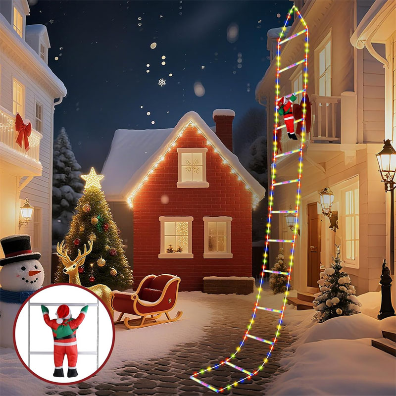 ไฟคริสต์มาส LED สายไฟตกแต่งบัน - Outdoor Lighting And Decor บทวิจารณ์และราคา