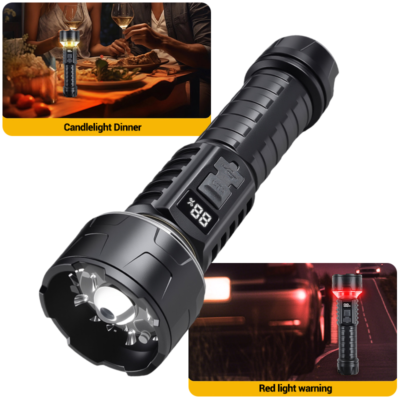 ไฟฉาย LED แบบ COB แบบชาร์จไฟได - Outdoor Lighting Beacon บทวิจารณ์และราคา