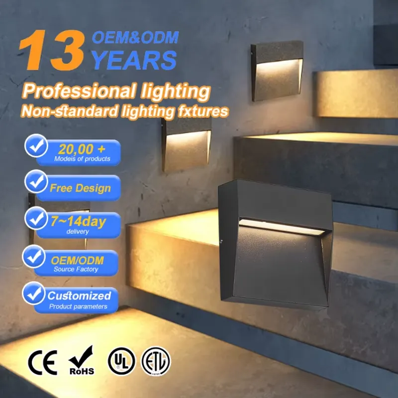 ไฟ LED ติดบันไดกลางแจ้งแบบบางพ - Outdoor Lighting For Steps บทวิจารณ์และราคา