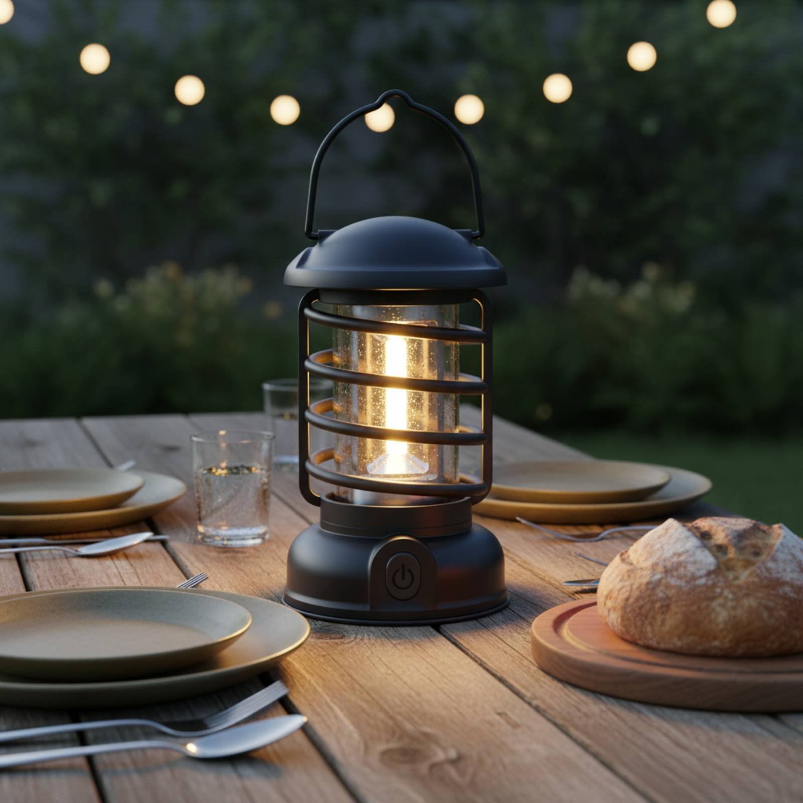 โคมไฟตั้งแคมป์สไตล์เรโทร แหล่ง - Outdoor Lighting For Camping บทวิจารณ์และราคา