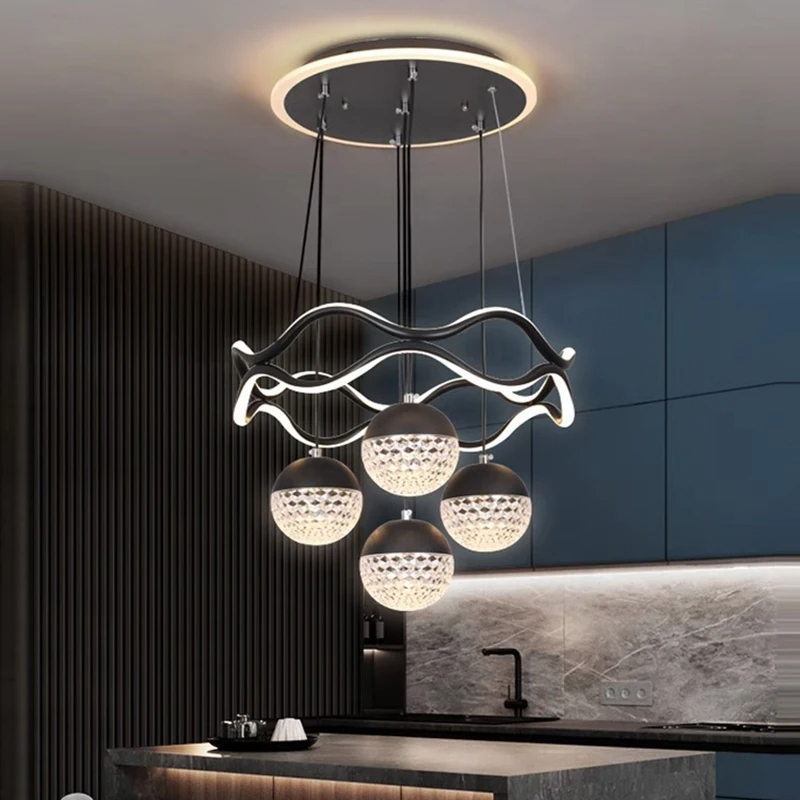 ที่ห้อยไฟ LED สีทอง/ดำแบบเส้นย - Outdoor Lighting Pendant บทวิจารณ์และราคา