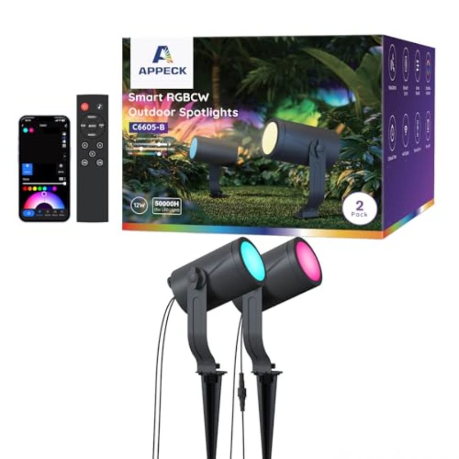 ไฟสปอตไลท์กลางแจ้ง 600lm, ชุดไ - Outdoor Lighting Kits Low Voltage บทวิจารณ์และราคา