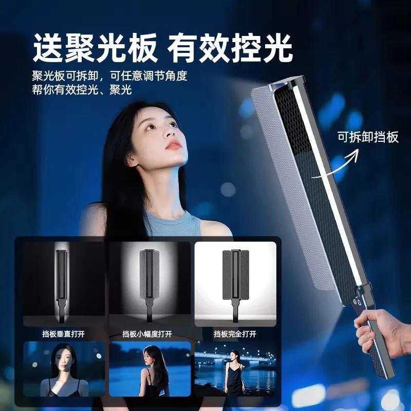 ไฟ LED RGB แบบพกพา ไฟเติมแสงสำ - Outdoor Lighting Video Shooting บทวิจารณ์และราคา