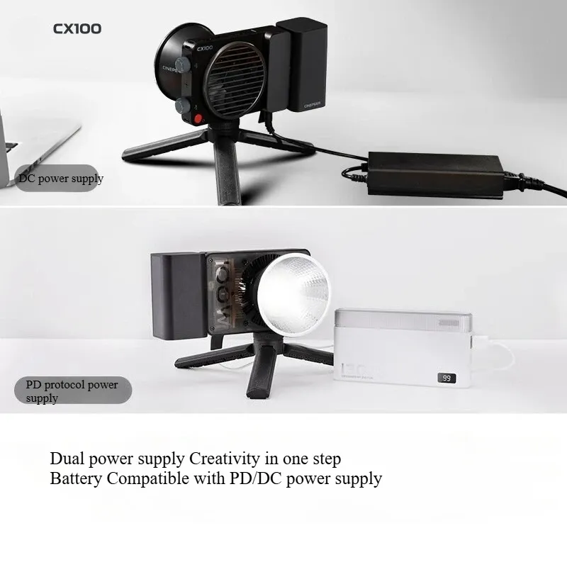 ไฟเติมแบบพกพา CINEPEER CX100 1 - Outdoor Lighting Video Shooting บทวิจารณ์และราคา