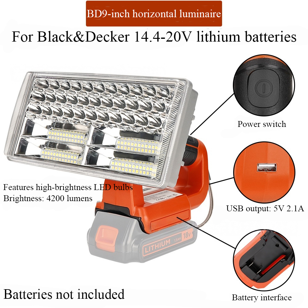 ไฟฉายไร้สาย 40W สำหรับตั้งแคมป - Outdoor Lighting Milwaukee บทวิจารณ์และราคา