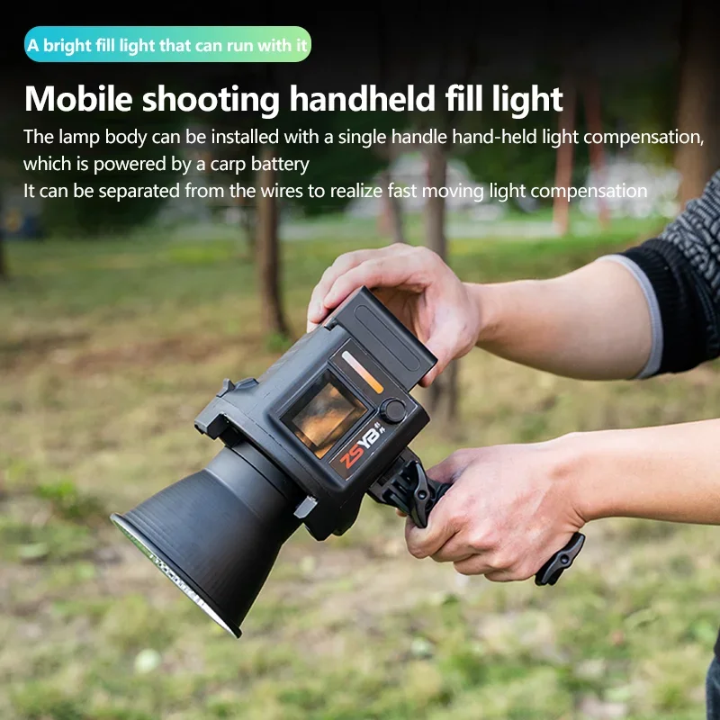 ไฟ LED สองสี ZSYB CL-60Bi 3200 - Outdoor Lighting Video Shooting บทวิจารณ์และราคา
