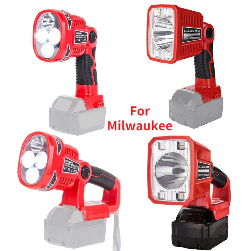 โคมไฟ LED แบบพกพาทํางานสําหรับ - Outdoor Lighting Milwaukee บทวิจารณ์และราคา