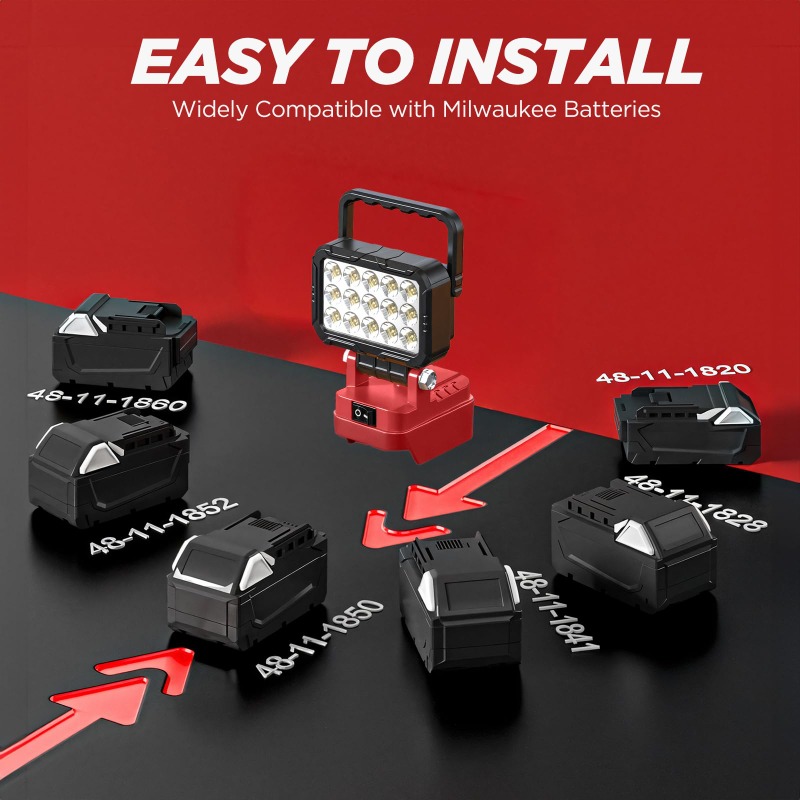 ไฟฉายพกพาสำหรับใช้งานในบ้านและ - Outdoor Lighting Milwaukee บทวิจารณ์และราคา