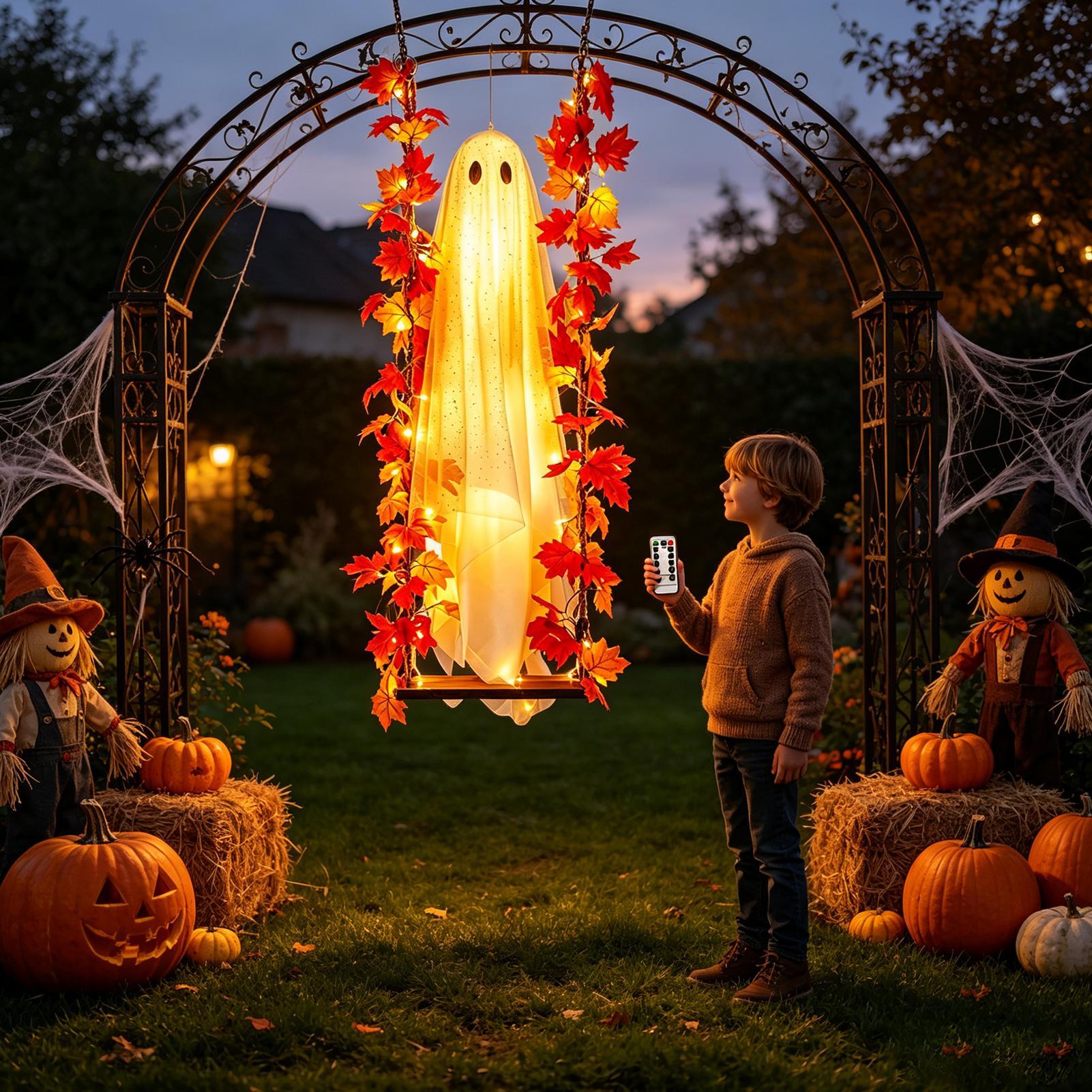 ของตกแต่งภายนอกอาคารรูปผีแกว่ง - Outdoor Lighting Front Yard บทวิจารณ์และราคา