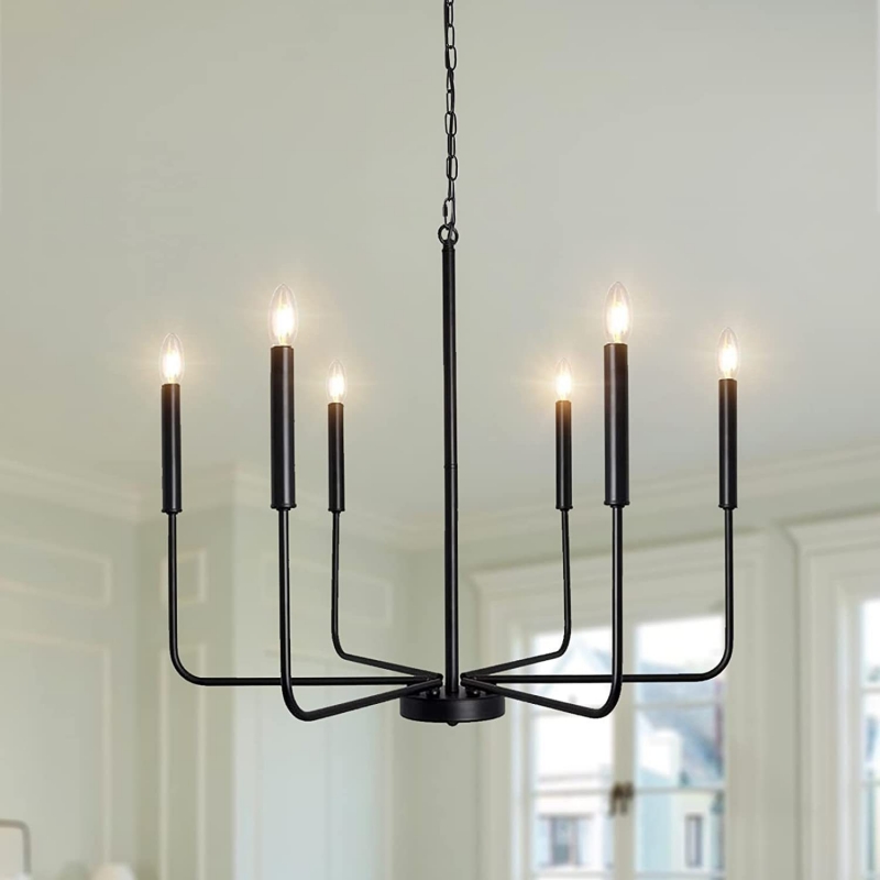 โคมไฟระย้าเหล็กทรงกิ่งหรูหราทั - Outdoor Lighting Pendant บทวิจารณ์และราคา