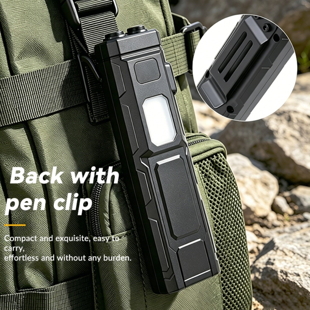 ไฟฉาย LED แบบ COB พร้อมคลิปหนี - Outdoor Lighting For Camping บทวิจารณ์และราคา